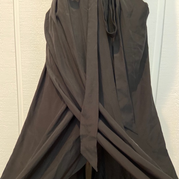 Rachel Zoe Black Silk Maxi Dress - Picture 3 of 6